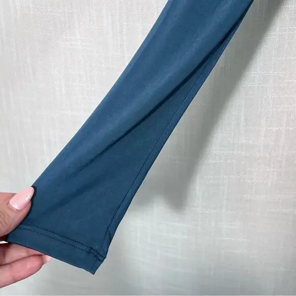 Pull&Bear‎ NWT Ruched Bodycon Cut Out Blue Mini Dress Size S - Picture 11 of 15